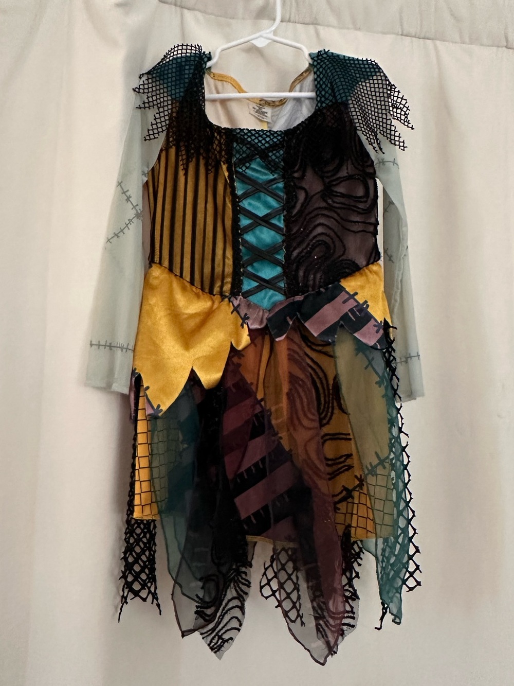 Disney Sally Costume Dress and tights Nightmare Before Christmas